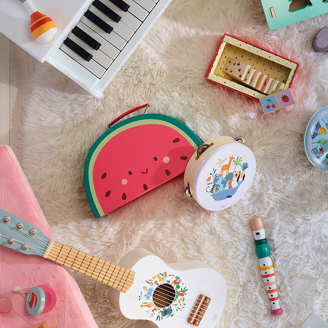 Vilac Kuffertsæt, 3 stk - Frugter