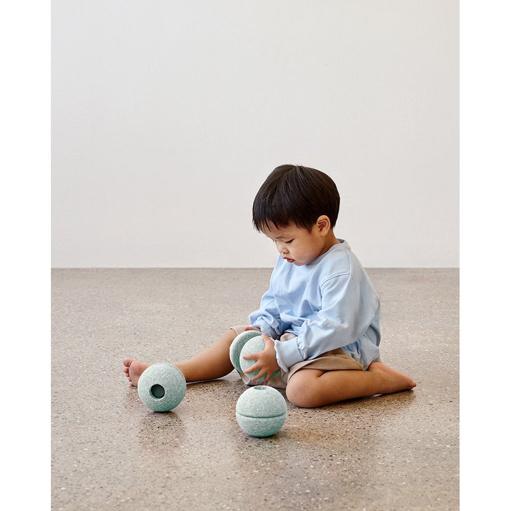 Modu 3 skumbolde, Ocean mint/ Forest green