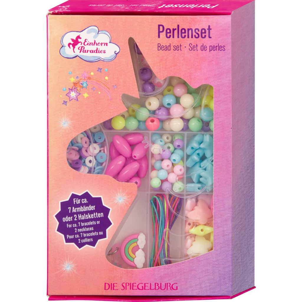Enhjørning Paradis, perlesæt - Enhjørning