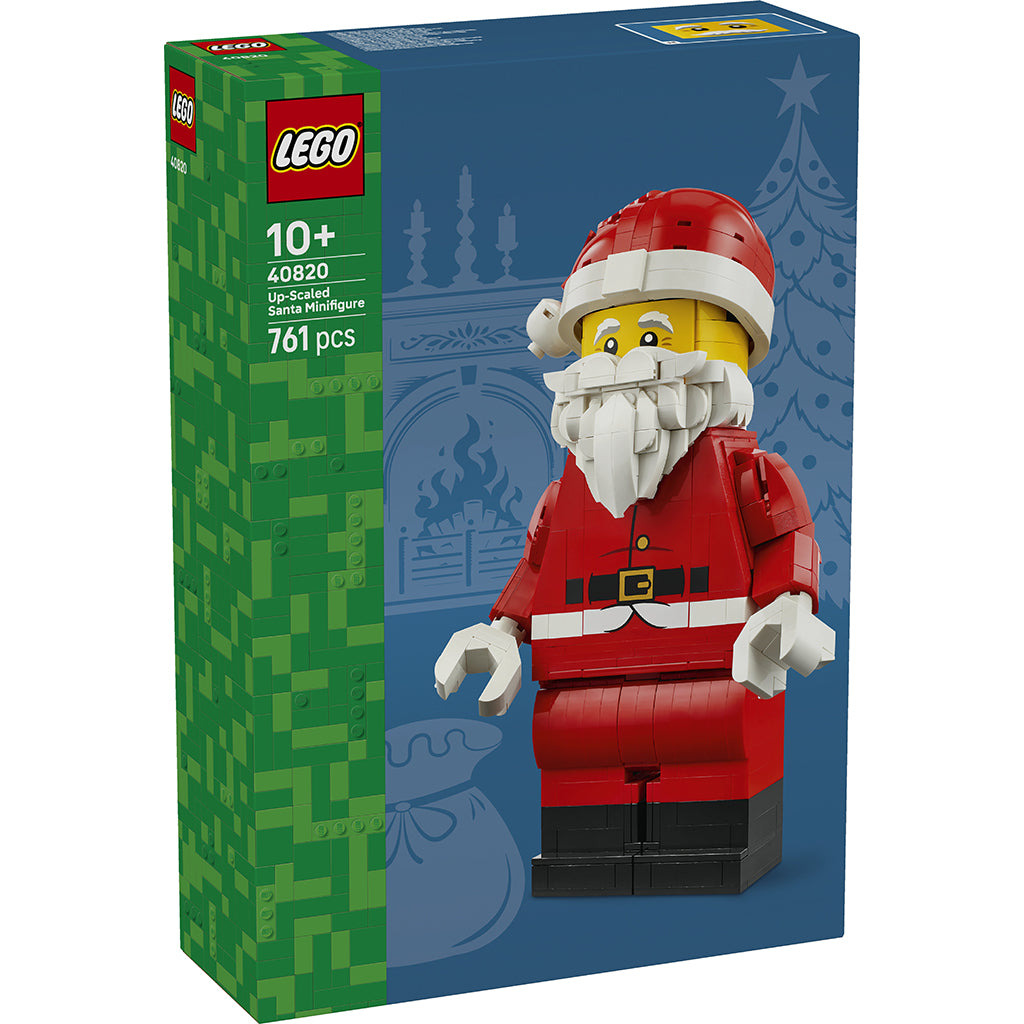 LEGO® Opskaleret minifigur af julemanden