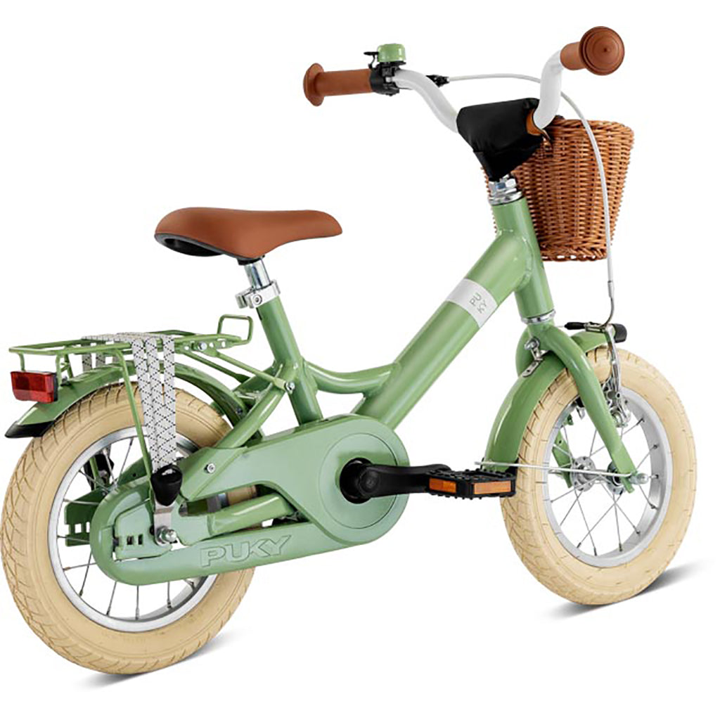 Puky Youke Classic børnecykel 12" Retro green - Fra 3 år