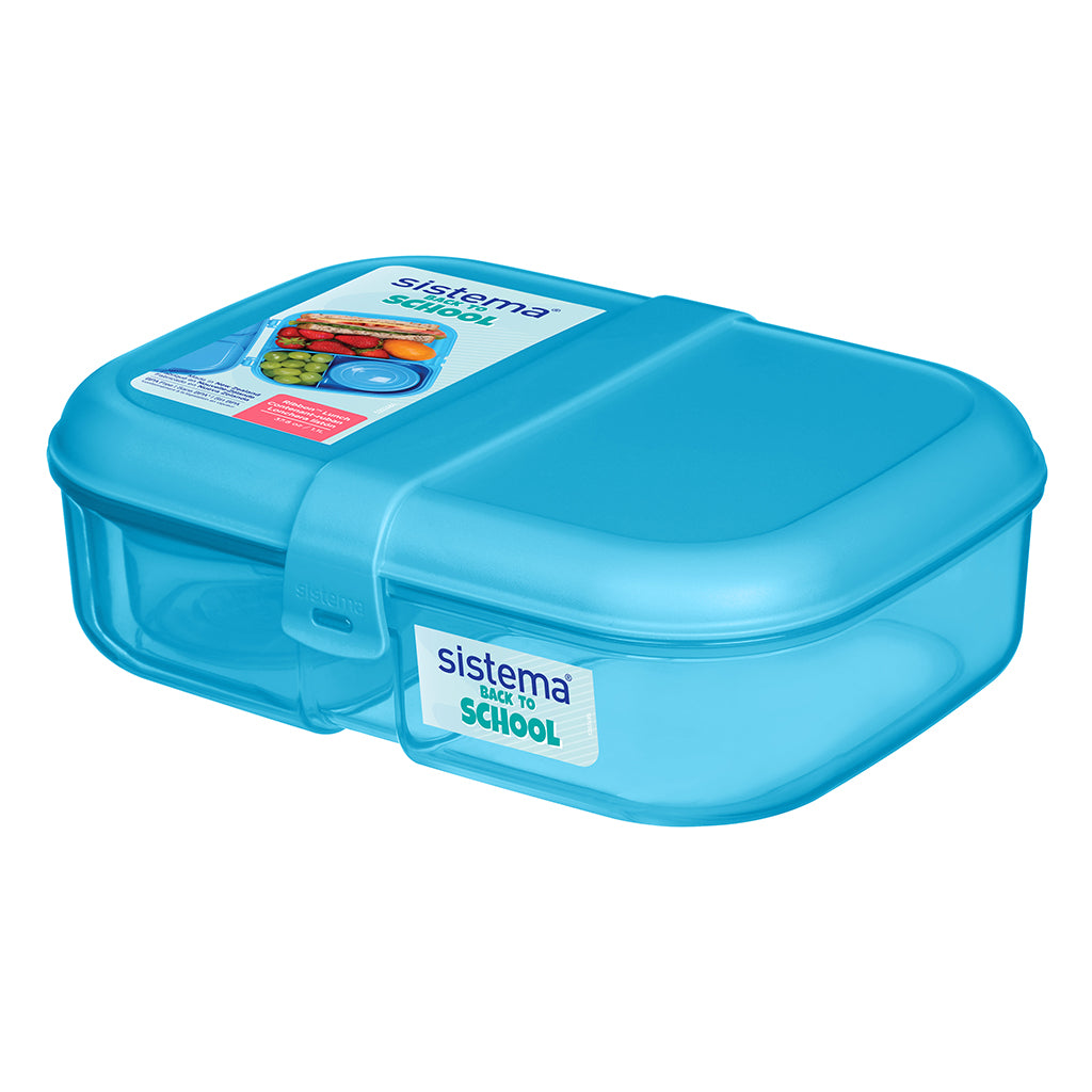 Sistema Ribbon Lunch madkasse, 1.1 L - Satin Sky Blue