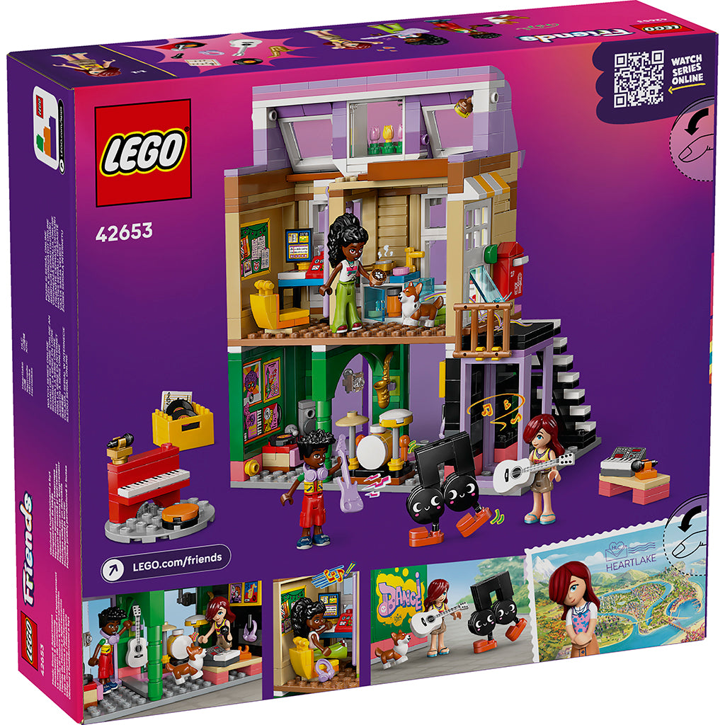 LEGO® Friends, Musikbutik og lejlighed