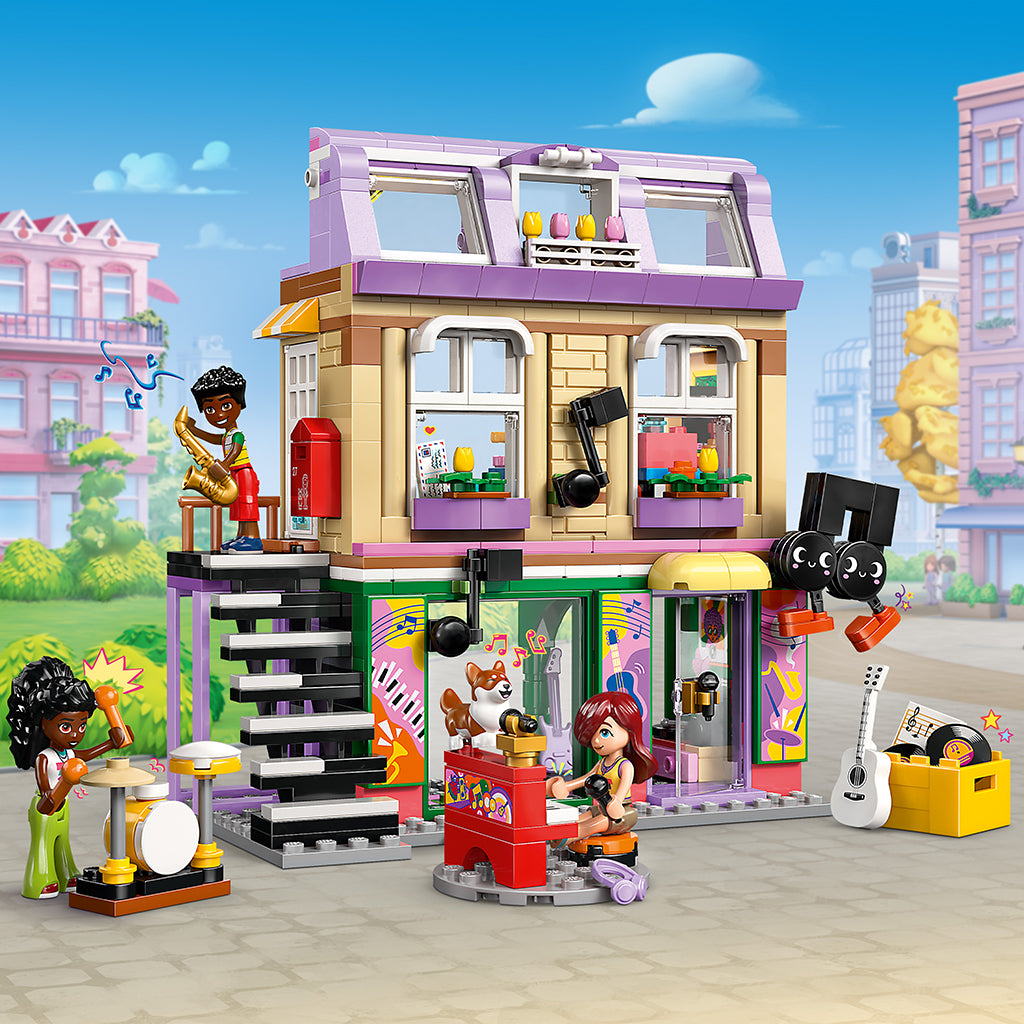LEGO® Friends, Musikbutik og lejlighed