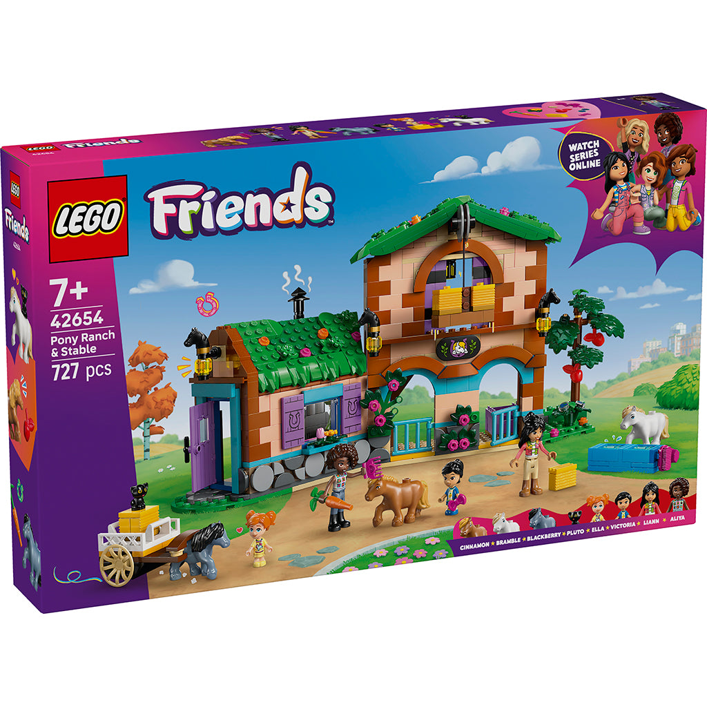 LEGO® Friends, Ponyfarm og stald