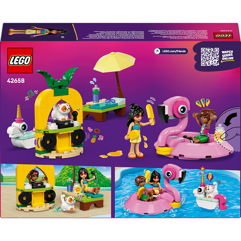 LEGO® Friends, Poolparty med enhjørning og flamingo