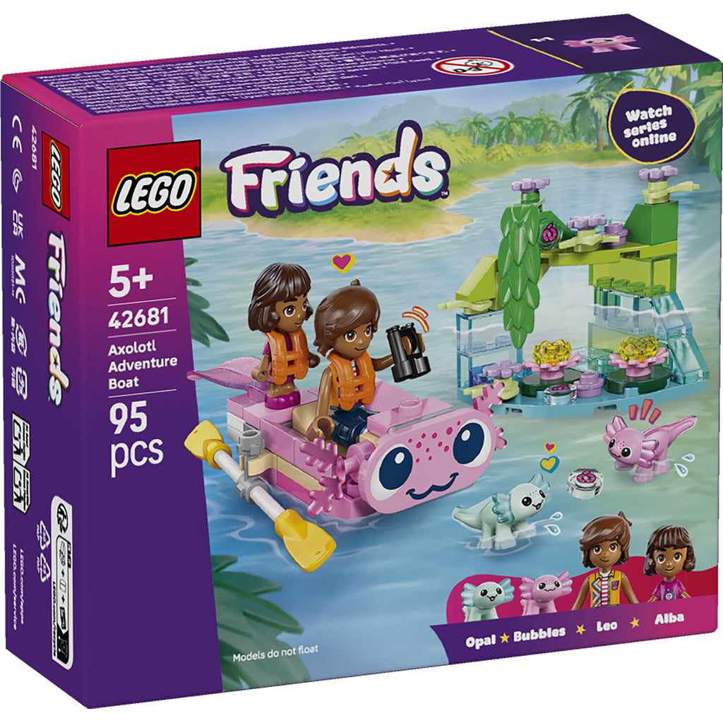LEGO® Friends Axolotl-eventyrbåd