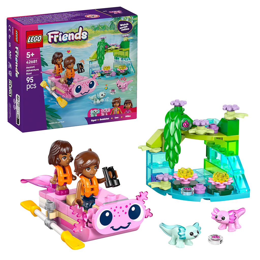 LEGO® Friends Axolotl-eventyrbåd