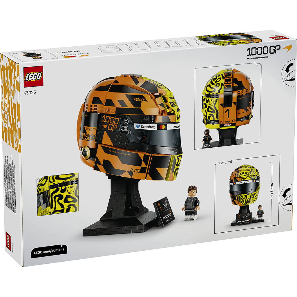 LEGO® Editions McLaren Mastercard F1® Team Lando Norris-hjelm