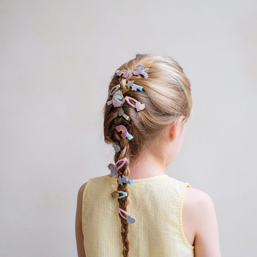 Mimi & Lula 5 hårspænder, Mini Dreamy My Little Unicorn