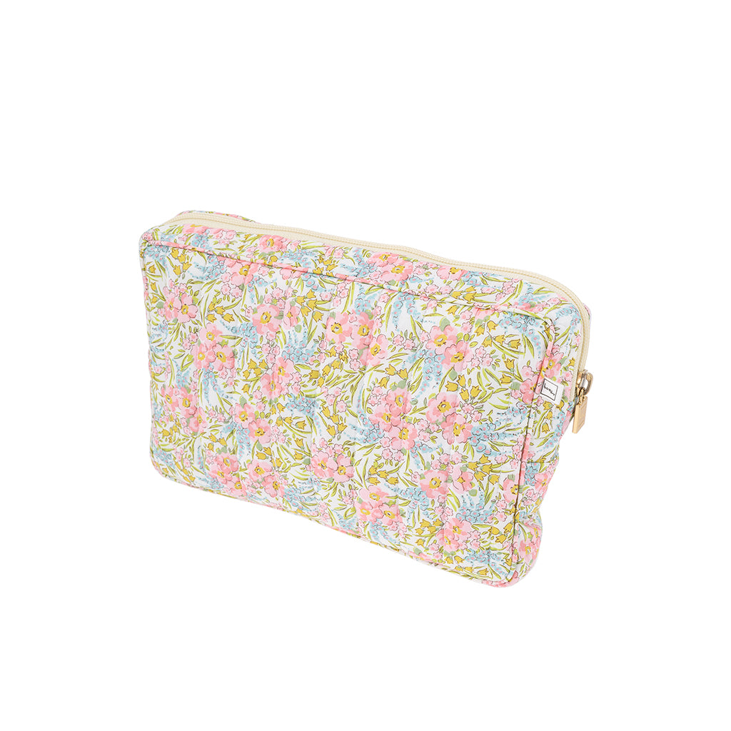 Bon Dep Pouch small, toilettaske med Liberty - Swirling Petals Pink