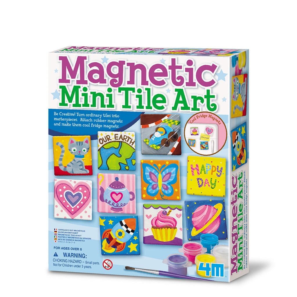 4M Magnetic mini tile art, Flise kunst kit