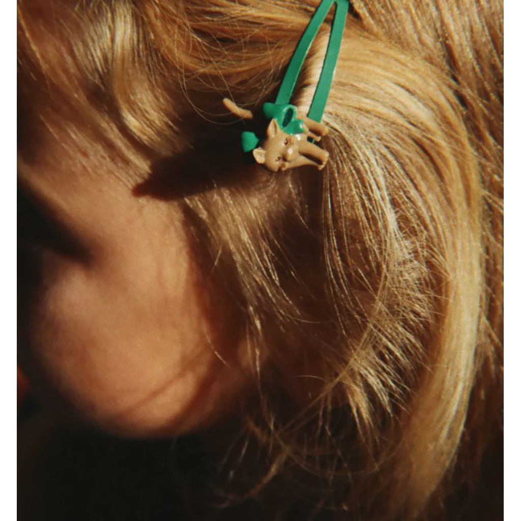 Konges Sløjd Hårspænder, 4 pak- Cats and Dogs