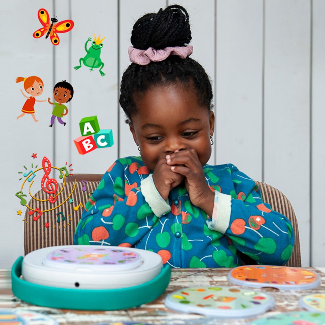 TIMIO Interaktiv lydlæringslegetøj, startpakke i ny version