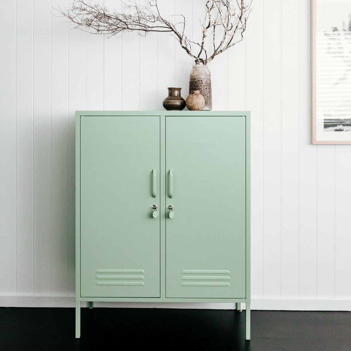 Mustard Made The Midi skab, Sage ORDRE EFTER 11/12-25 BLIVER FØRST LEVERET I JANUAR 26