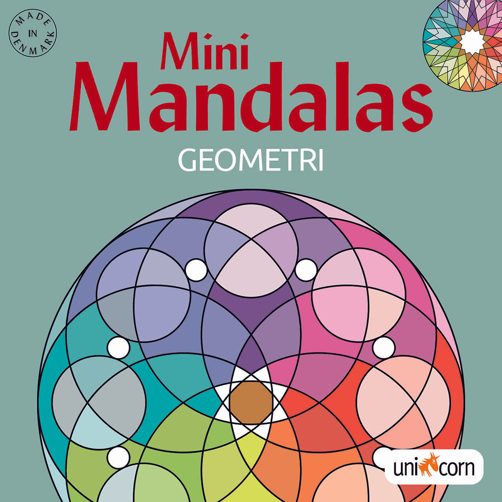 Mandalas malebog mini, Geometri