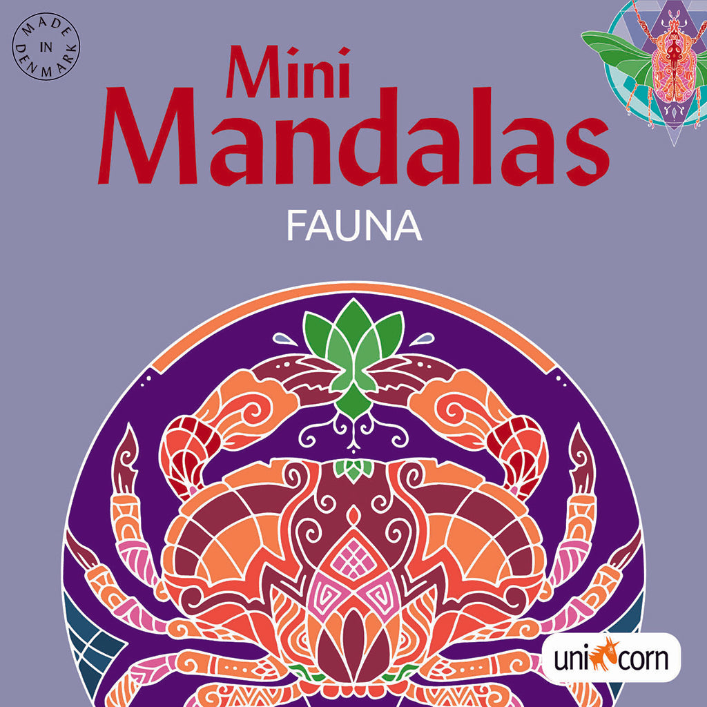 Mandalas malebog mini, Fauna