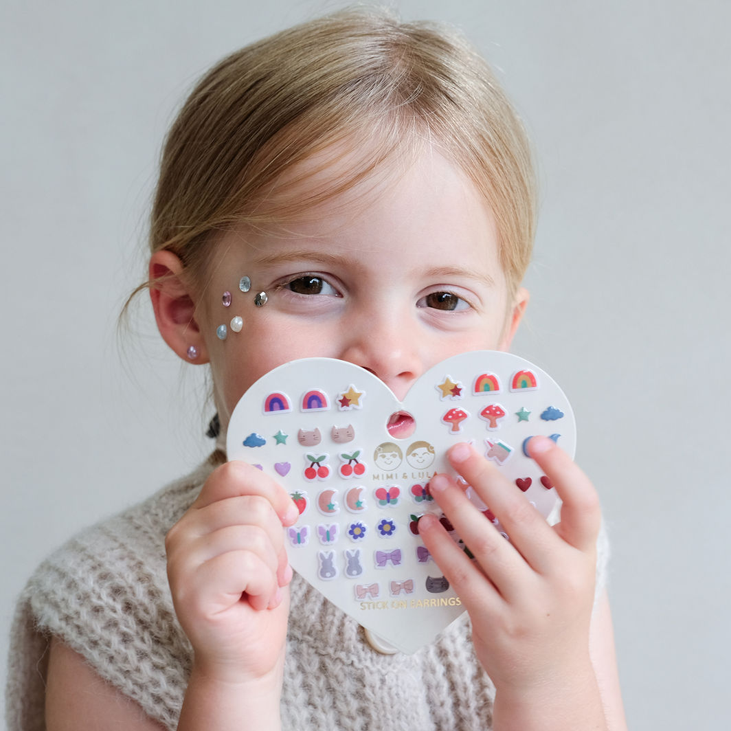 Mimi & Lula Selvklæbende ørestickers 25 par - Mixed Earrings