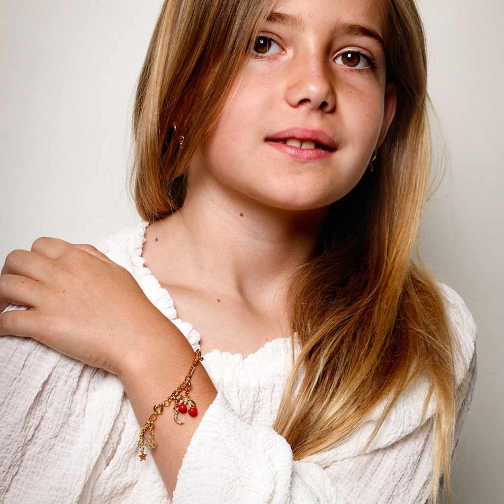 Me & My Box, DIY smykkeboks, Charming - armbånd m vedhæng til børn