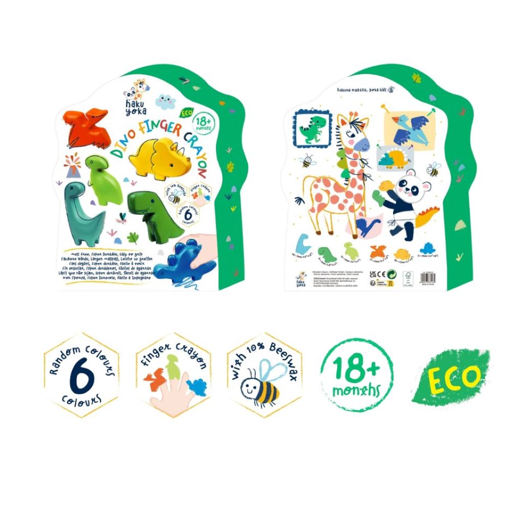 Haku Yoka, Mine første farver - dinosaurusser