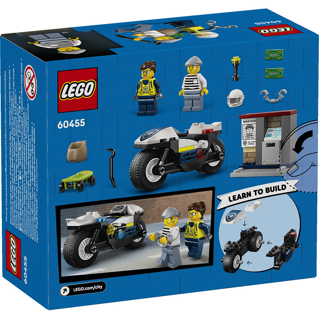 LEGO® City Police, Politimotorcykel på forbryderjagt