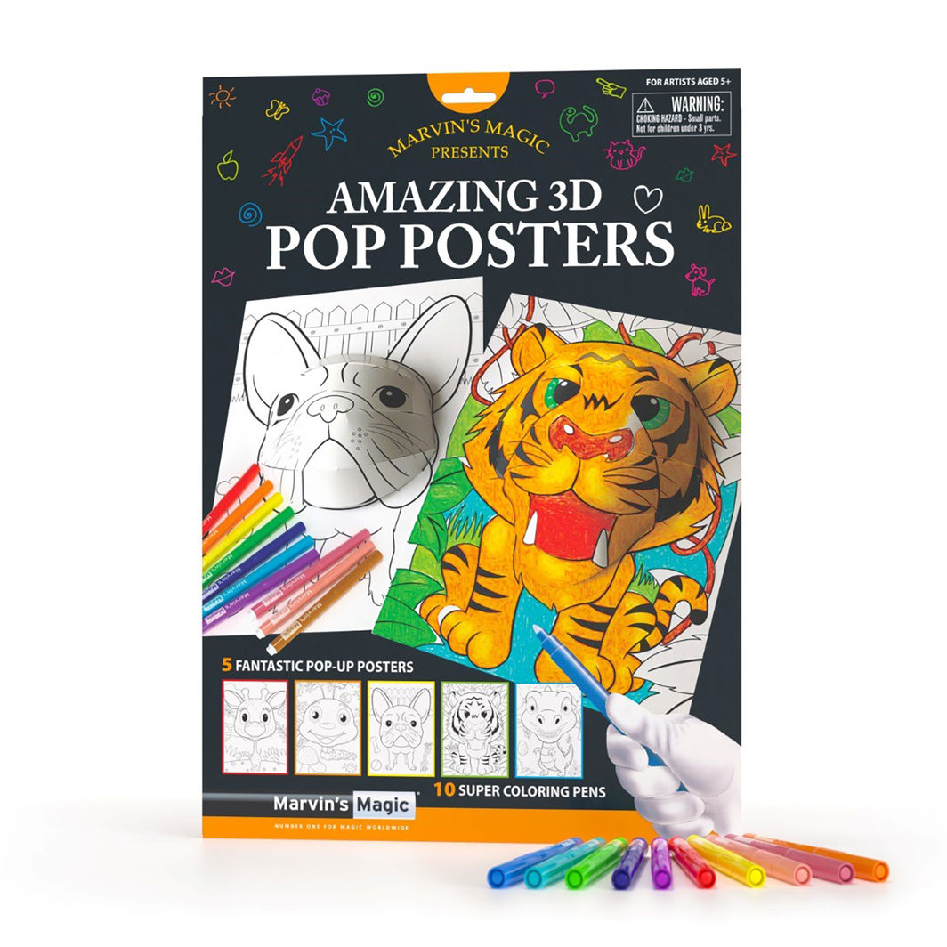 Marvins Magic, Plakat - 3D Pop Posters