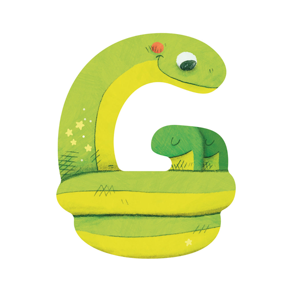 Moulin Roty bogstaver i træ, minus Æ, Ø og Å