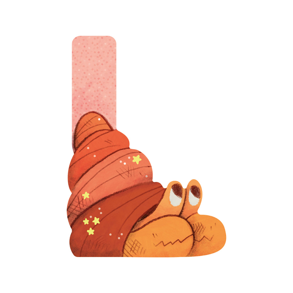 Moulin Roty bogstaver i træ, minus Æ, Ø og Å