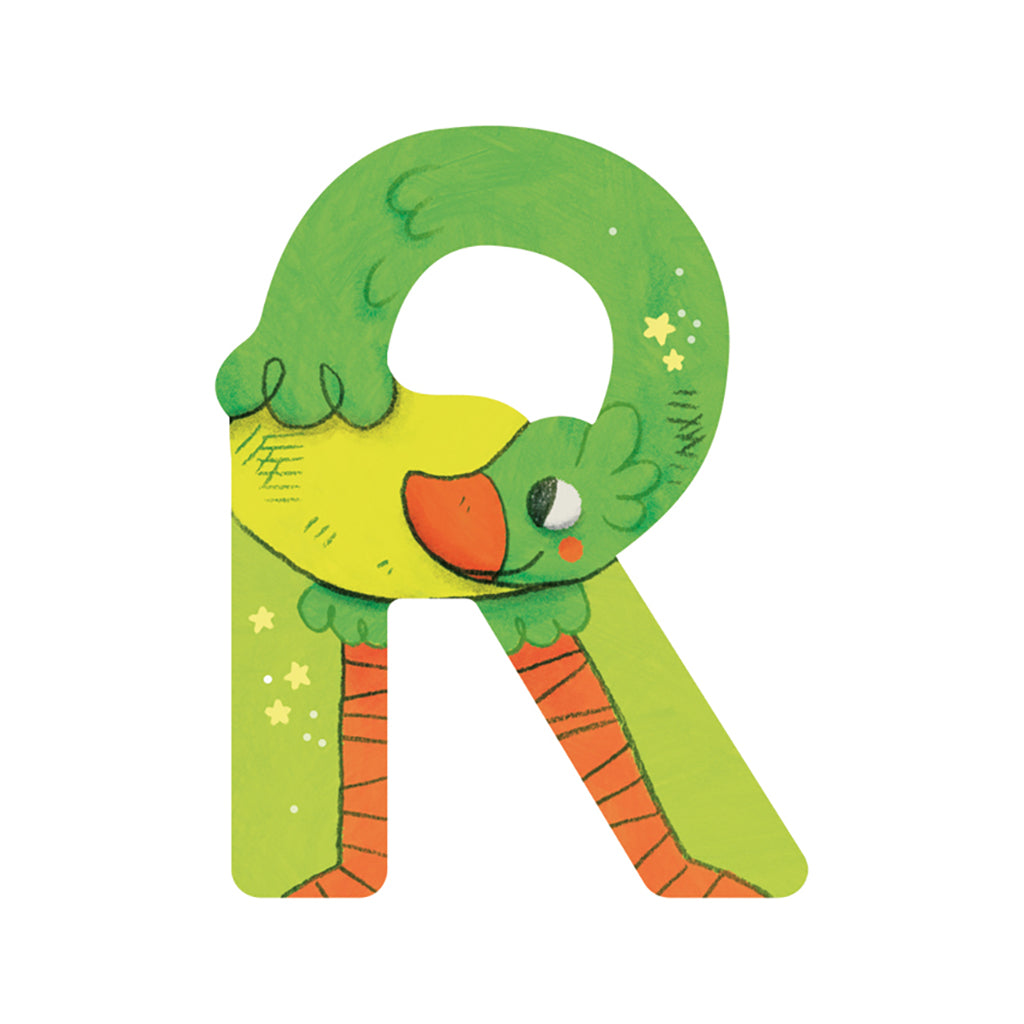 Moulin Roty bogstaver i træ, minus Æ, Ø og Å