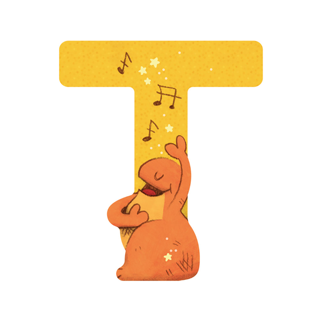 Moulin Roty bogstaver i træ, minus Æ, Ø og Å