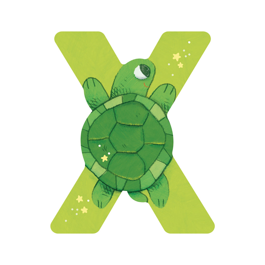 Moulin Roty bogstaver i træ, minus Æ, Ø og Å