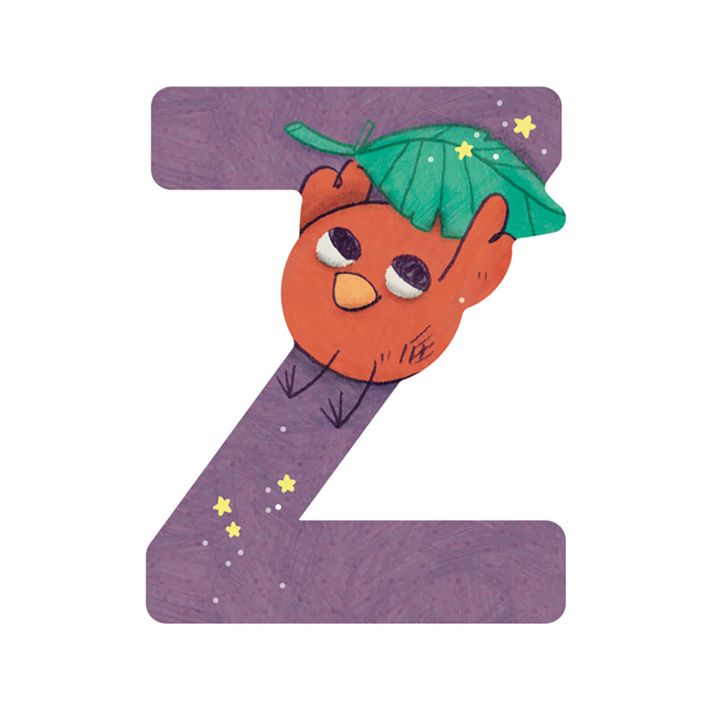 Moulin Roty bogstaver i træ, minus Æ, Ø og Å