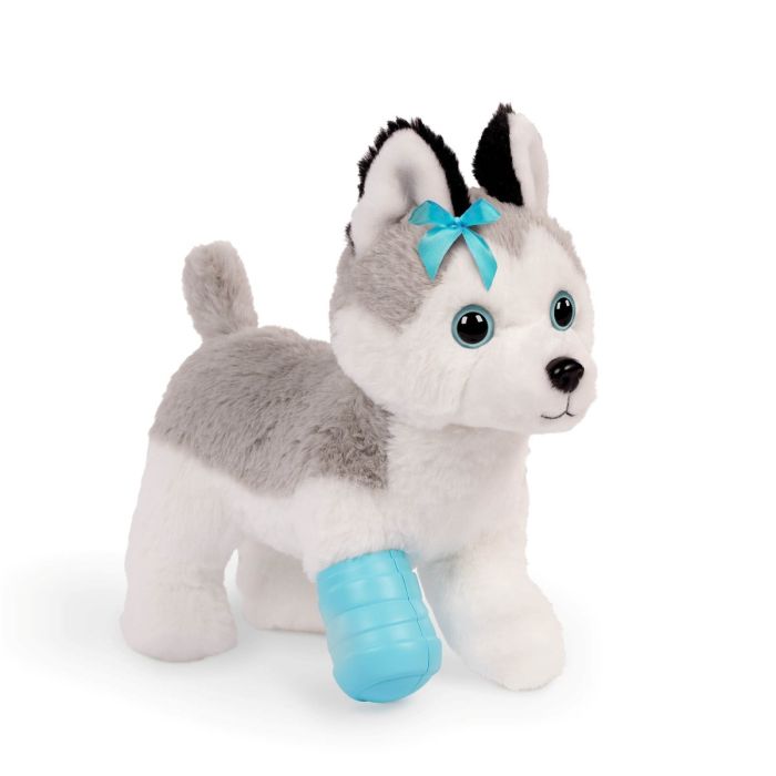 Pucci Pups Husky hos dyrelægen