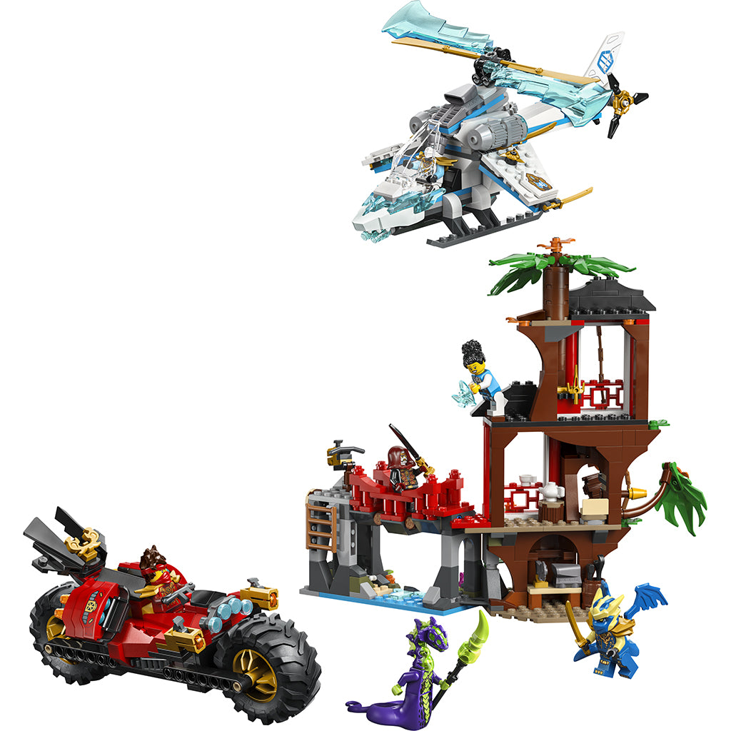 LEGO® NINJAGO® Ninjafartøjernes kamp for trætophuset