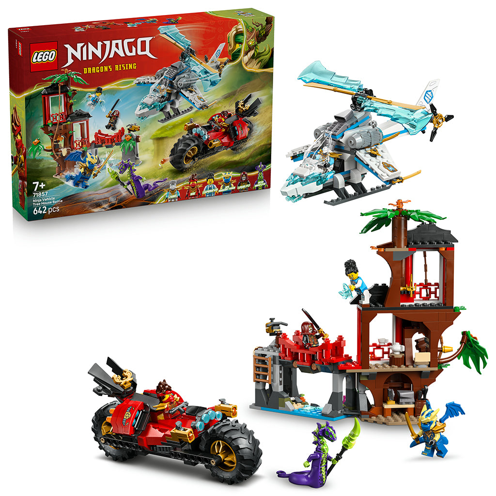 LEGO® NINJAGO® Ninjafartøjernes kamp for trætophuset
