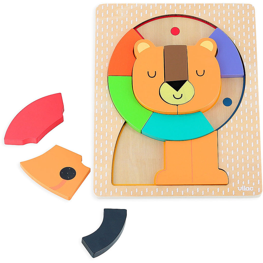 Vilac puslespil i træ, Løve af Andy Westface