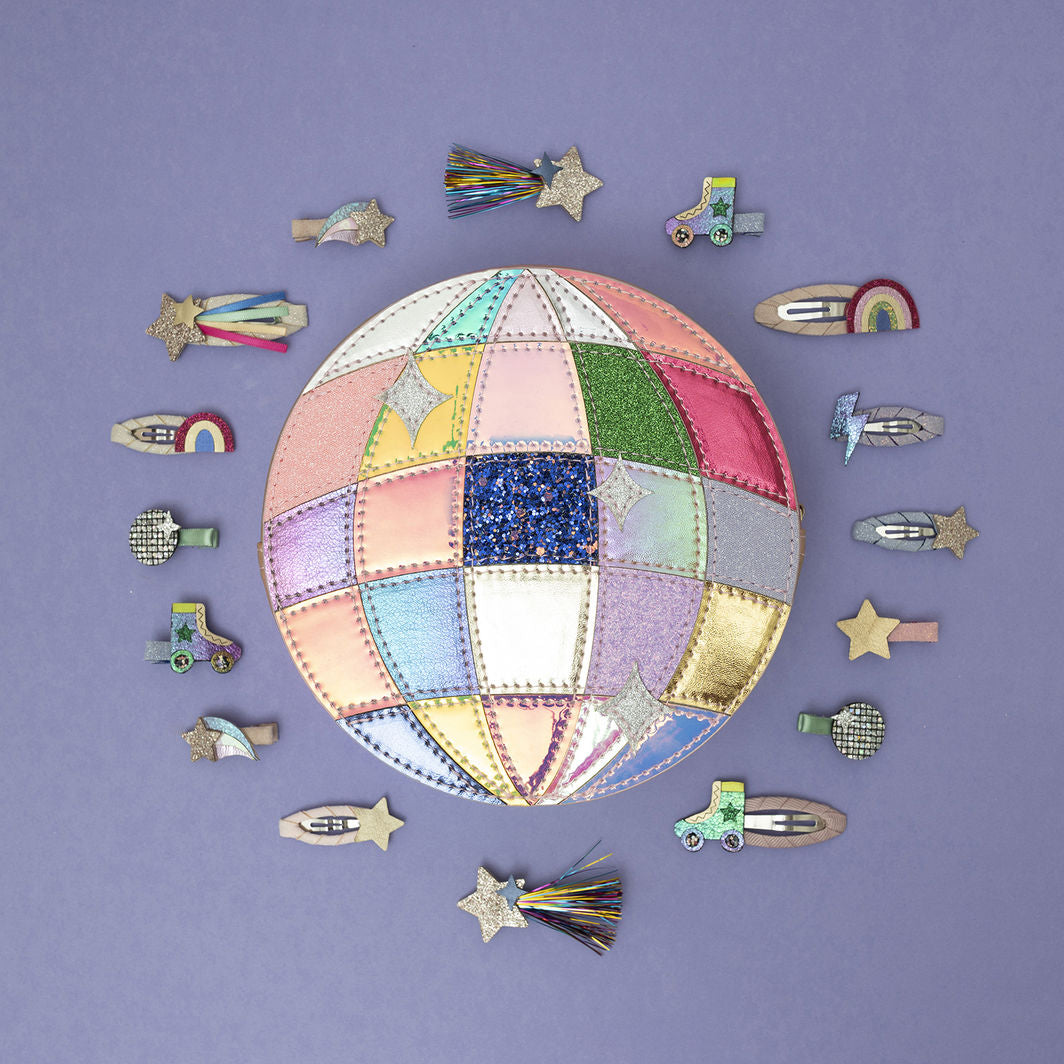 Mimi & Lula - 8 hårclips - mini Disco Diva Dancing Queen