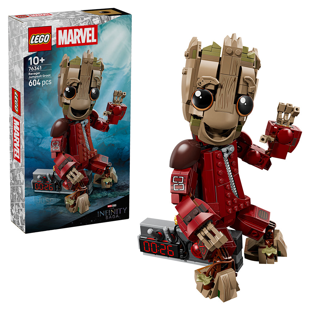 LEGO® Marvel Groot i Ravager-dragt