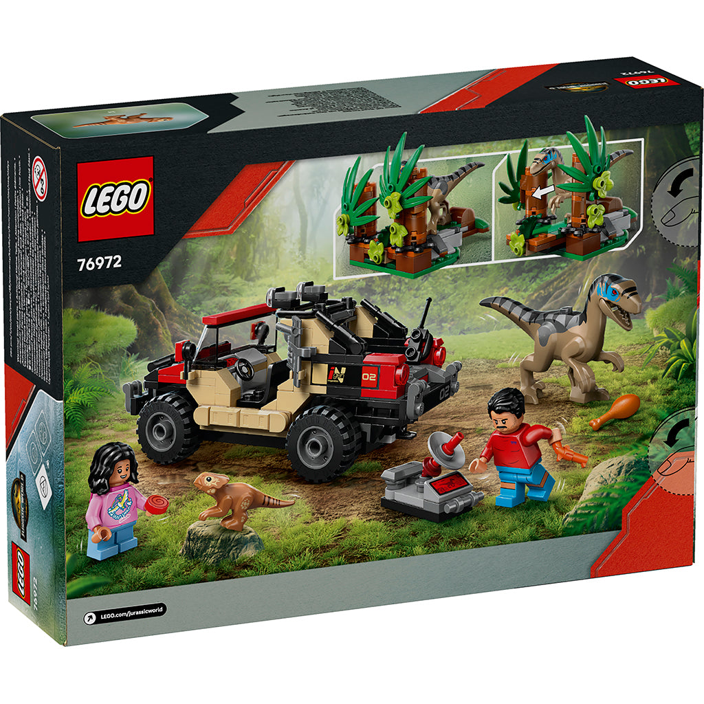LEGO® Jurassic World™, Offroad-flugt fra raptor