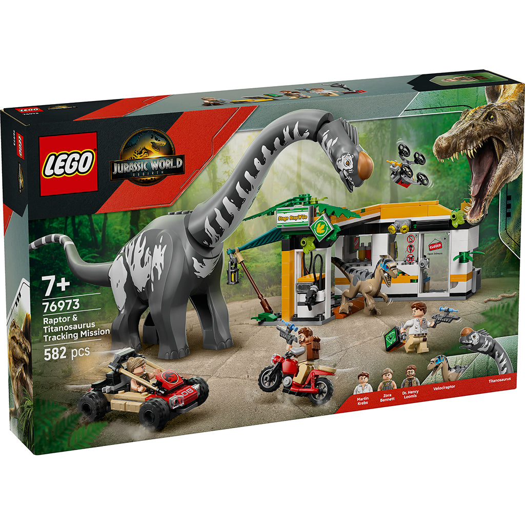 LEGO® Jurassic World™, Sporingsmission: Raptor og titanosaurus