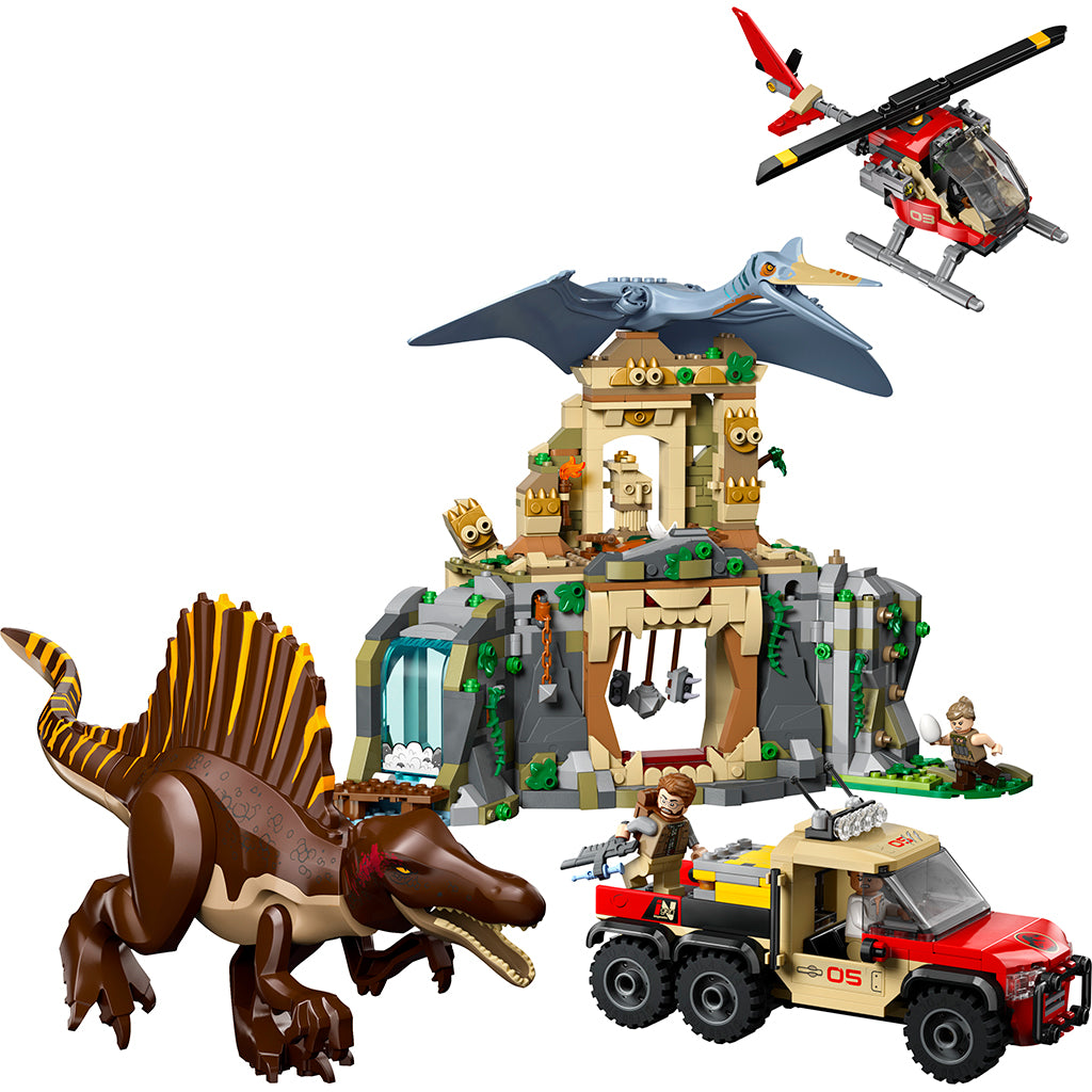 LEGO® Jurassic World™, Luftmission: Spinosaurus og quetzalcoatlus