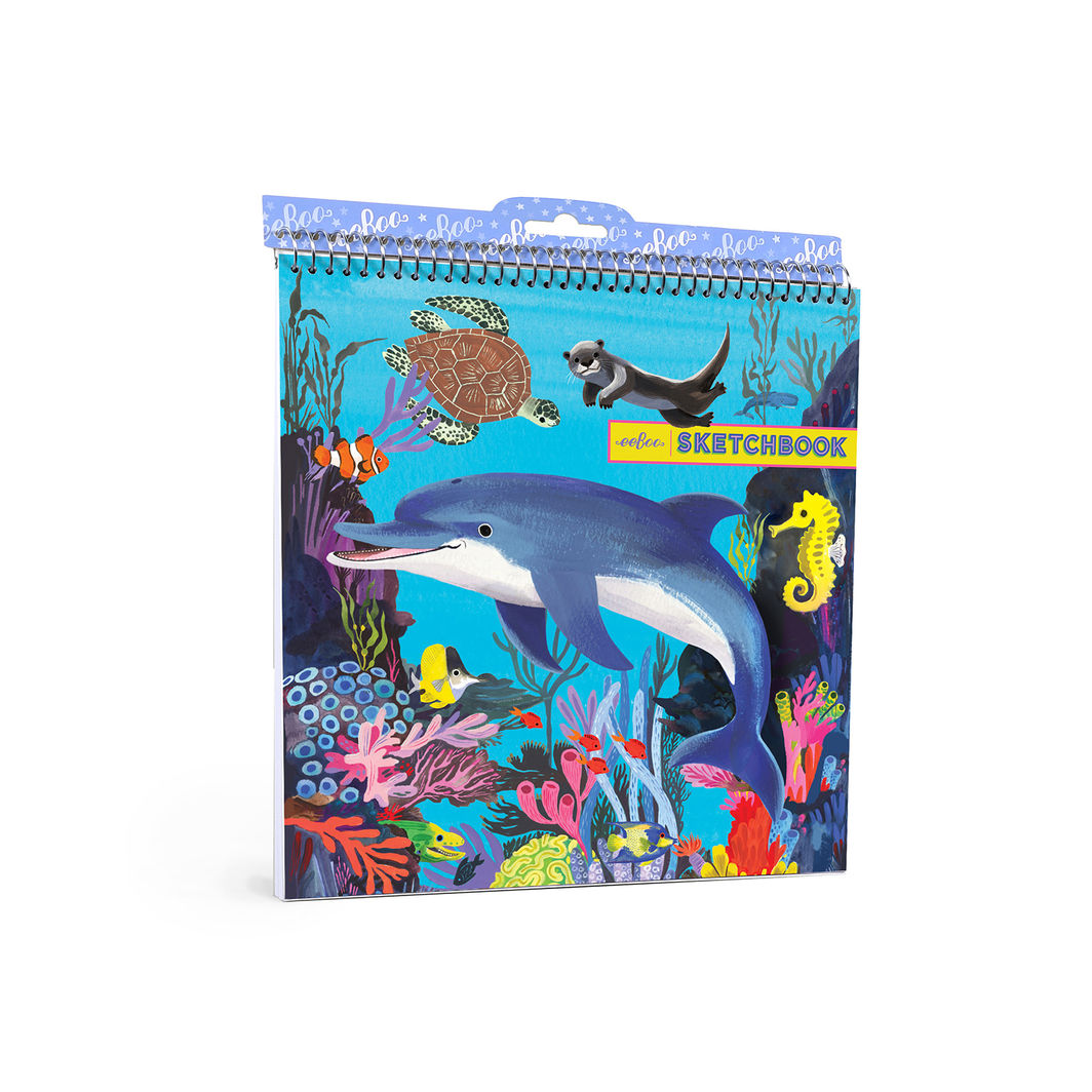 eeBoo Skitseblok, Sea Life