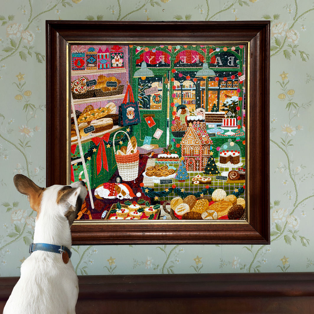 eeBoo Puslespil 1000 brikker, Holiday Bakery