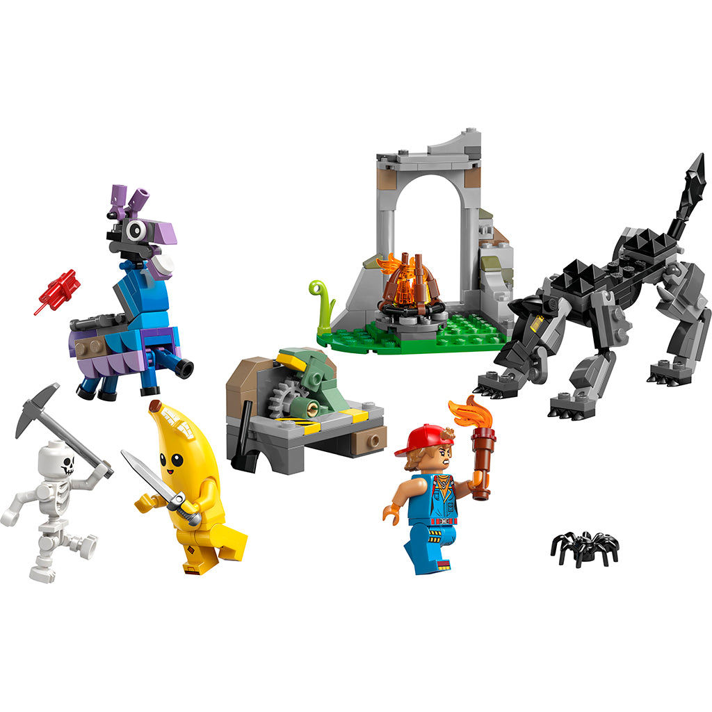 LEGO® Fortnite, Peely og Sparkplugs lejr