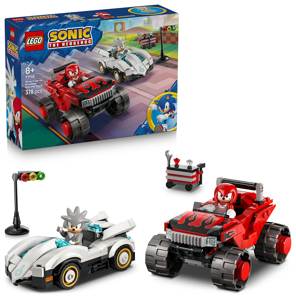 LEGO® Sonic the Hedgehog™ Silvers bil mod Knuckles&