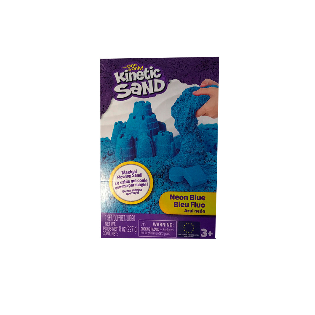 Kinetic Sand, Magisk sand, neon box - 3 ass. farver