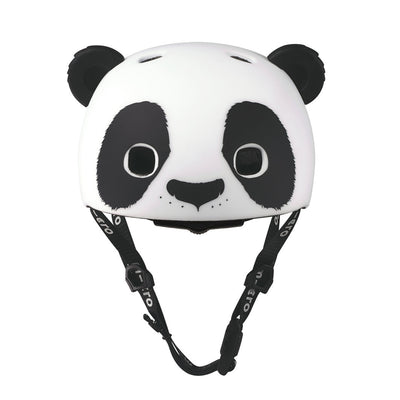 Micro Hjelm, 3D Panda - Str. M (5-8 år)