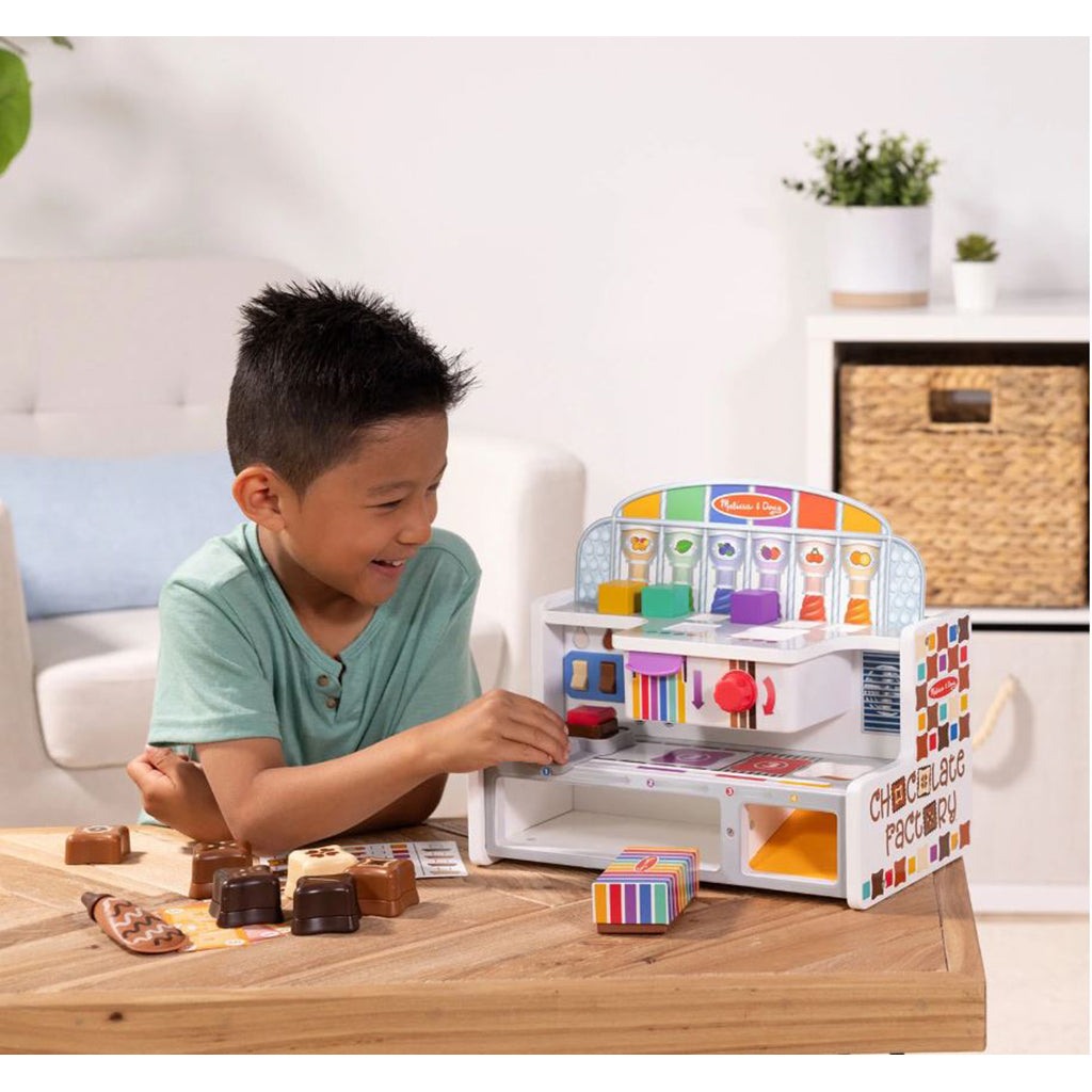 Melissa & Doug legemad i træ, Chokoladefabrik