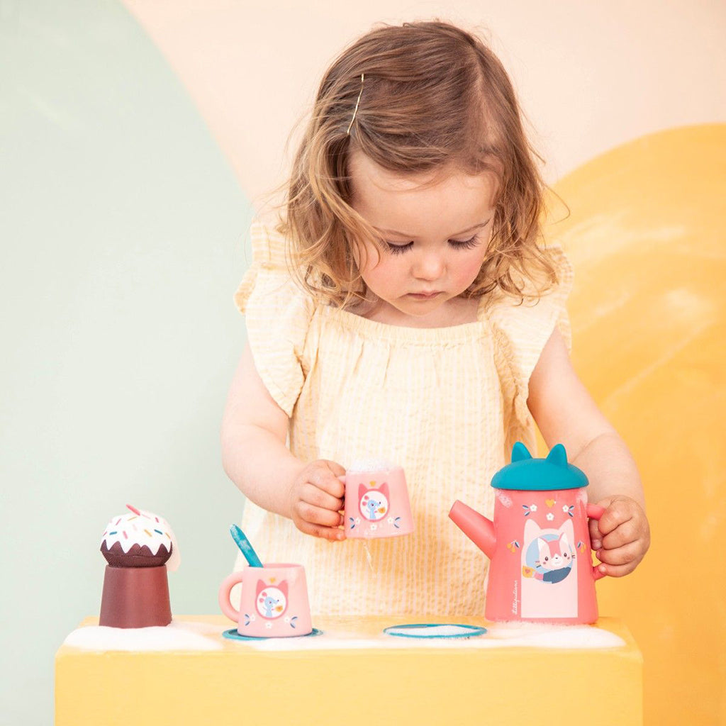 Lilliputiens badelegetøj, Jeanne te sæt