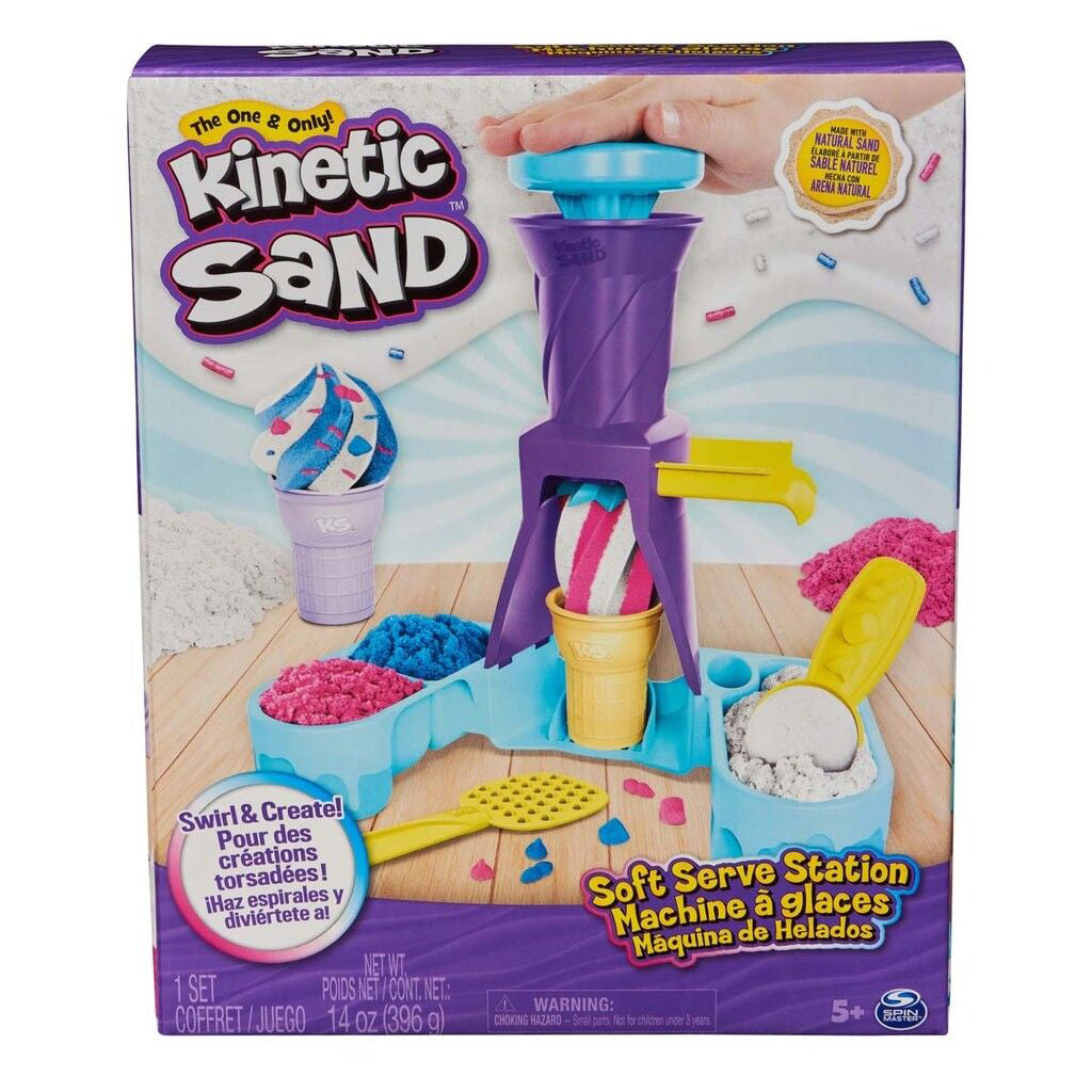 Kinetic Sand Soft Ice Serve Station